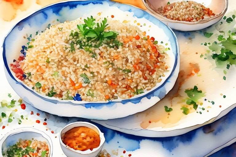 Şehriyeli Bulgur Pilavı Tarifi İle Akdeniz Sofrası