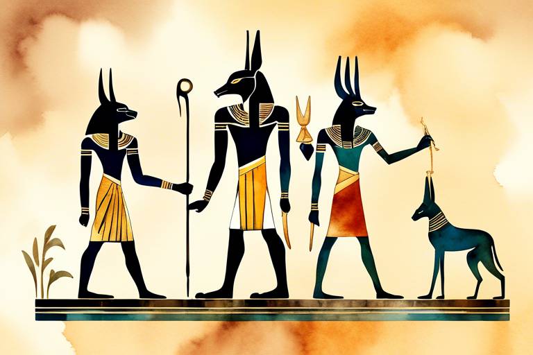 Eski Mısır'ın Büyüsü: Anubis, Horus ve Ra