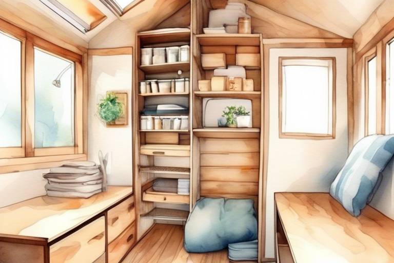 Minimalist Yaşamın Olmazsa Olmazı: Tiny House'da Depolama Çözümleri