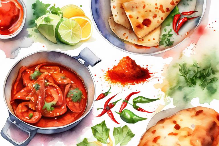 Acılı ve Baharatlı Yemek Tarifleri