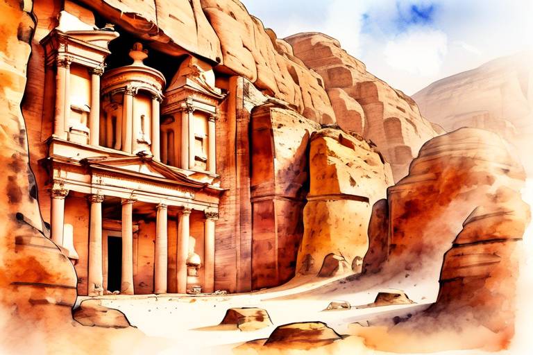 Petra: Kaya Olukları İle Kaya Resimleri