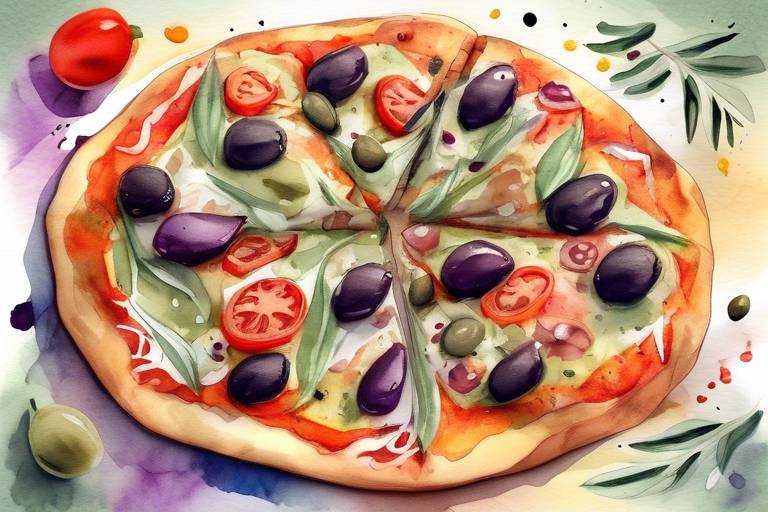 Vegan Zeytinli Pizza Tarifi