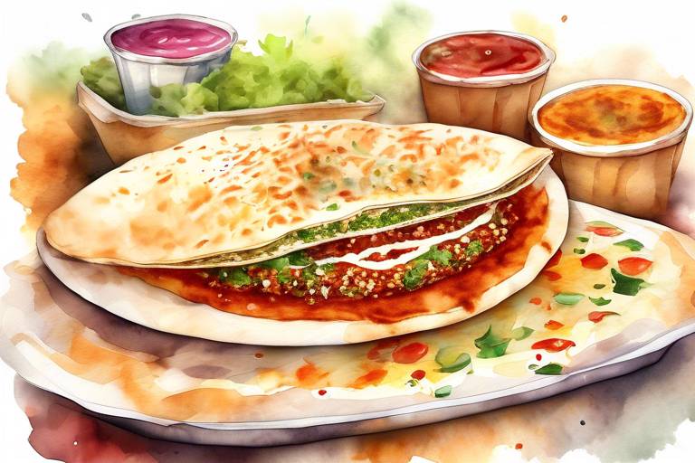 Fast food restoranlarda lahmacun servisi nasıl yapılıyor?