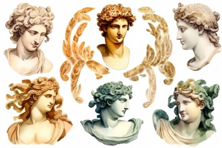 Antik Dönem Güzellikleri: Medusa'dan Apollo'ya Heykelleri