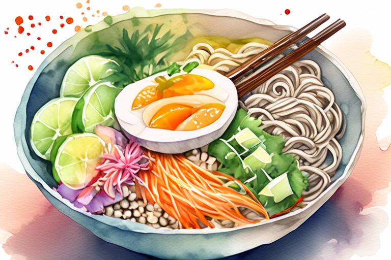 Soğuk Soba Noodle Salatası İle Egzotik Tatları Keşfet