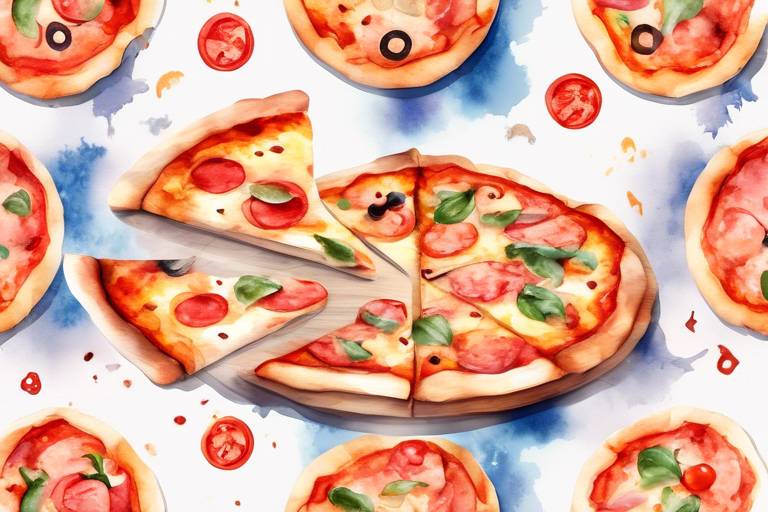 Kenarları ile Göz Kamaştıran Pizza Sunum Önerileri