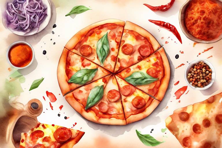 Pizza Topping'lerinde Bir Başka Lezzet: Kanat ve Egzotik Baharatlar