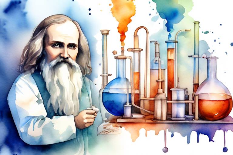 Mendeleev ve Kimya Endüstrisi: Elementlerin Ticari Uygulamaları