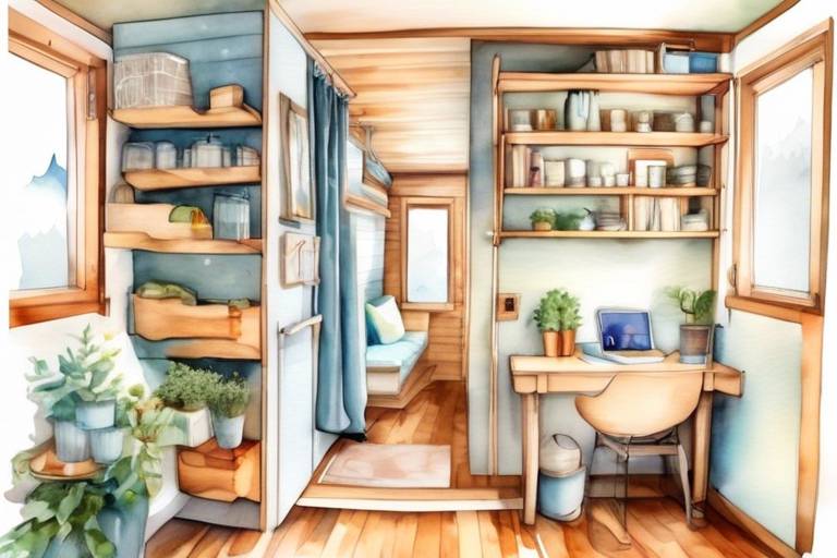 Dar Alanda Pratik Kullanım: Tiny House Depolama Çözümleri