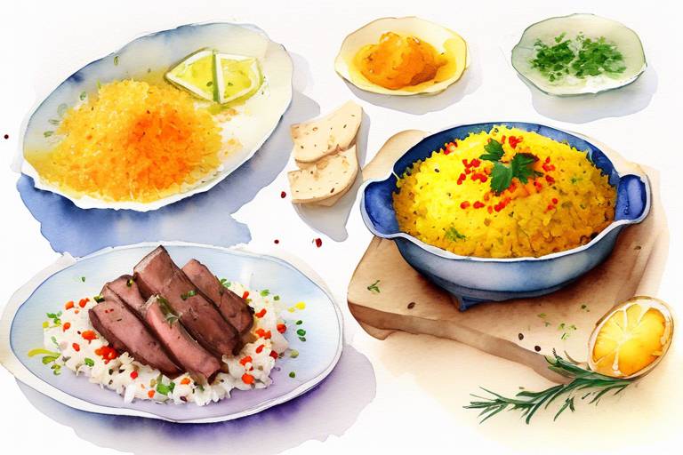 Meze Tarifleri: Safranlı Pilav ve Ciğer Kavurma