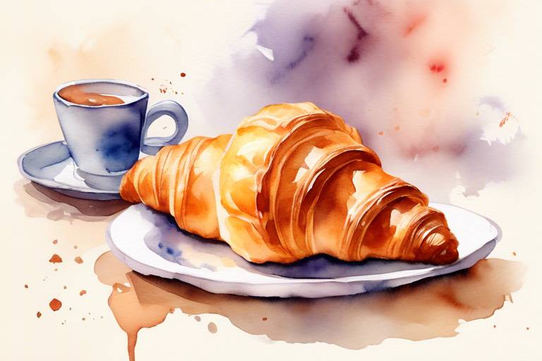 Croissant: Fransız Mutfağına Özgü Lezzetli Bir Atıştırmalık