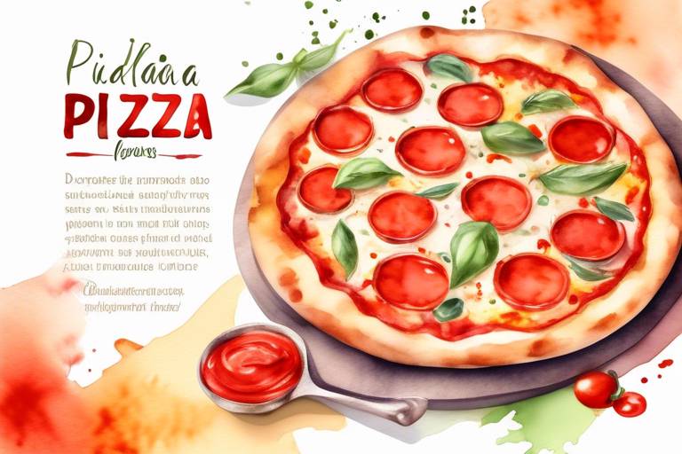 Pizza Sosları: İtalyan Mutfağından Geleneksel Tatlar