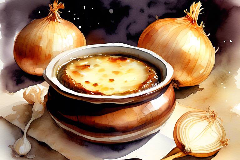 Soğanın Büyüleyici Tatları: French Onion Soup