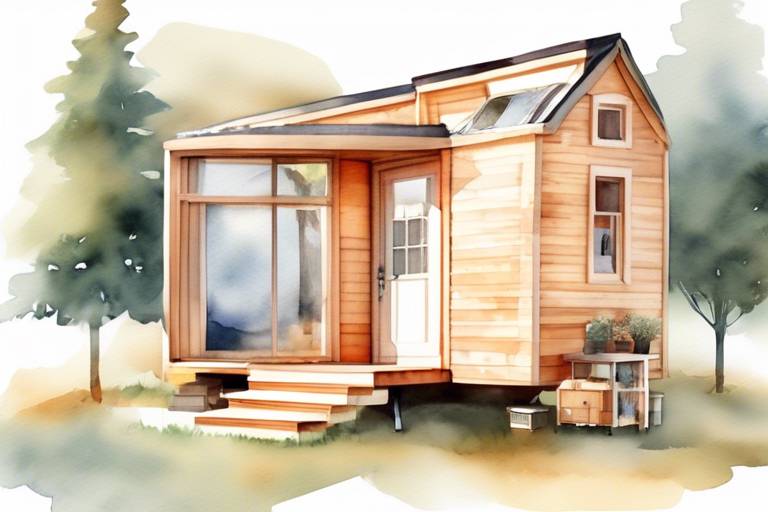 Tiny House'larda Depolama ve Tasarım Şıklığı