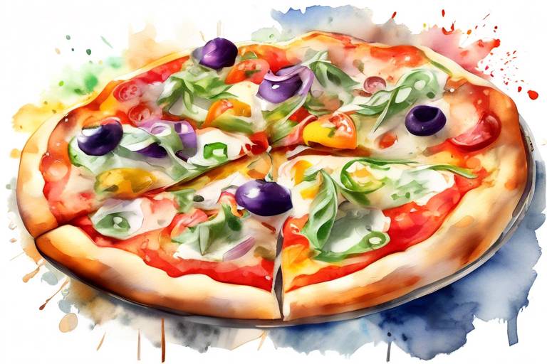 Sebzelerin tadını zirveye taşıyan Akdeniz pizzaları