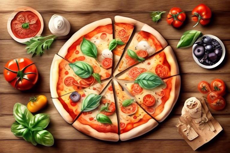 Pizza Sunumunda Doğal Ahşap Detaylar: Şık Fikirler