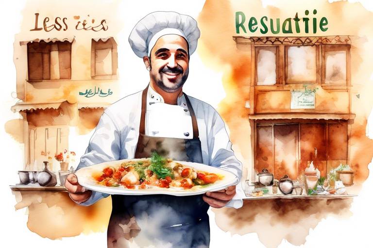 Les Maitres Restaurateurs Unvanına Sahip Filistinli Şefin Yaptığı Lezzet