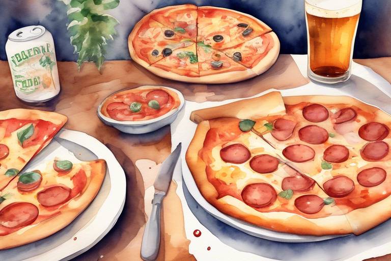 Pizza Siparişi ve Bira Seçenekleri