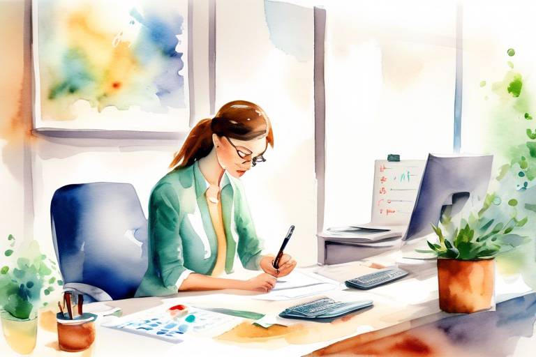Ofis Köşenizde Stres Azaltıcı Öneriler