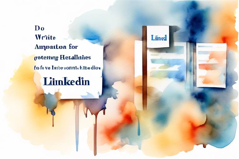 LinkedIn İçin Dikkat Çekici Başlıklar Nasıl Yazılır?