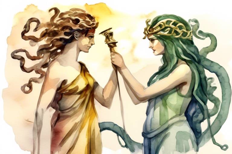 Athena ve Medusa: Mitolojik Kavgalar