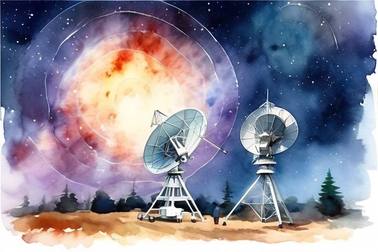 Uzayda Radyo Astronomi: Uzaydan Yapılan Gözlemlerle Evreni Keşfetmek