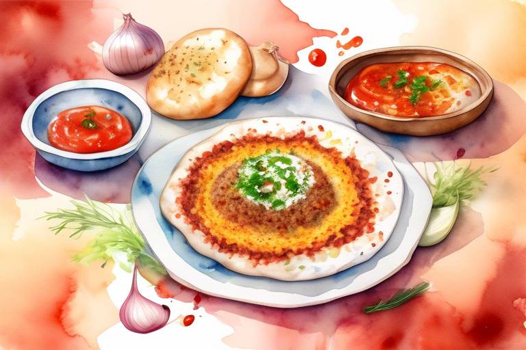 Lahmacun ve Soğanın Uyumu