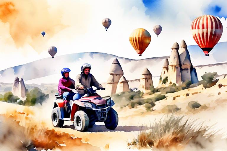 Kapadokya'da ATV Safari Macerası