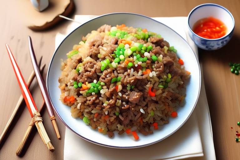 Kıymalı Çin Fried Rice Tarifi