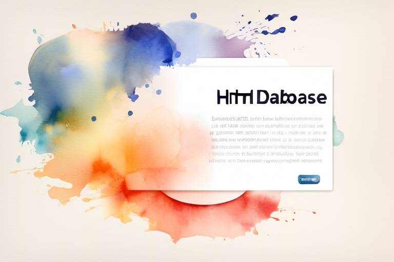 HTML5 Etiketi ve IndexedDB ile Veritabanı Oluşturma ve Yönetme