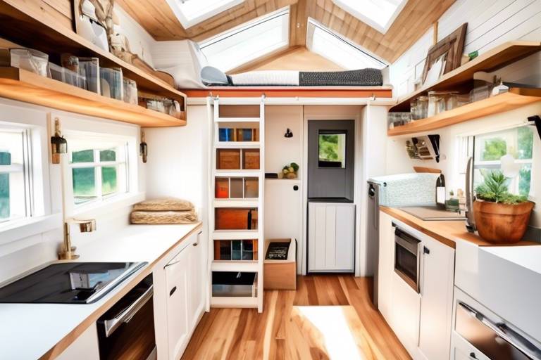 Konforlu ve Şık Tiny House Depolama Fikirleri