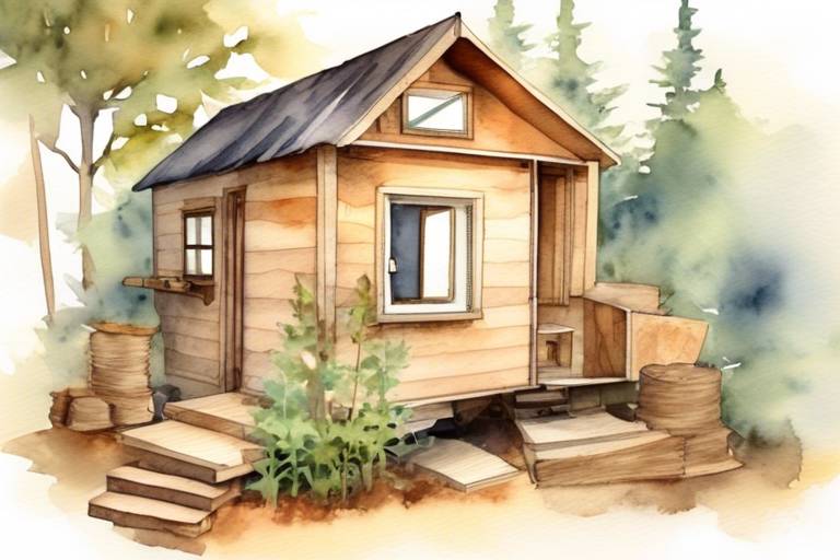 Doğal Yaşam: Kendi Tiny House'unu Doğal Malzemelerle İnşa Etmeye Başla