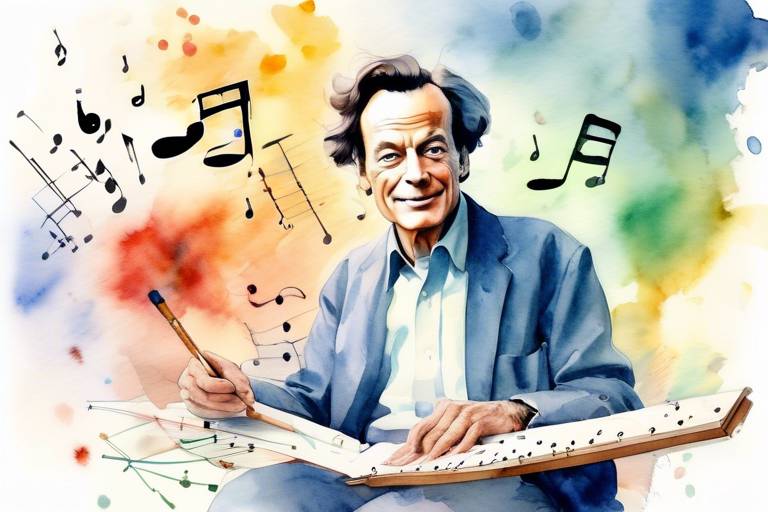 Bilim ve Sanatın Birleşimi: Feynman'ın Çizim ve Müzik Tutkusu