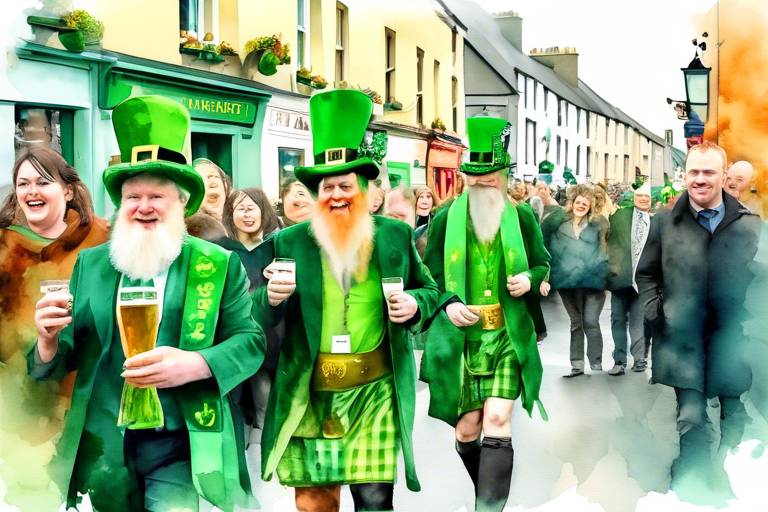 İrlanda'da St Patrick Günü Kutlamaları