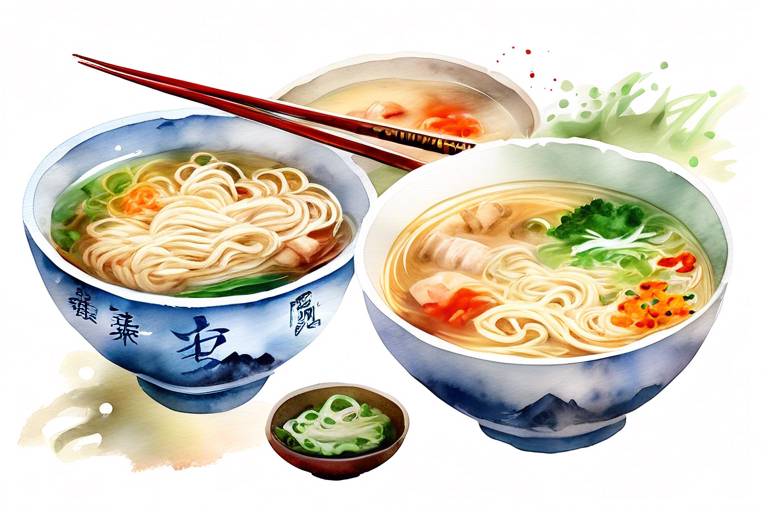 Çin Mutfağından Noodle Çorbaları ve Tarifleri