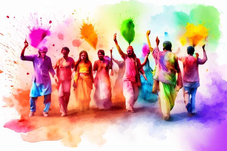 Hindistan'da Holi: Dünyanın En Renkli Festivallerinden Birini Yaşayın