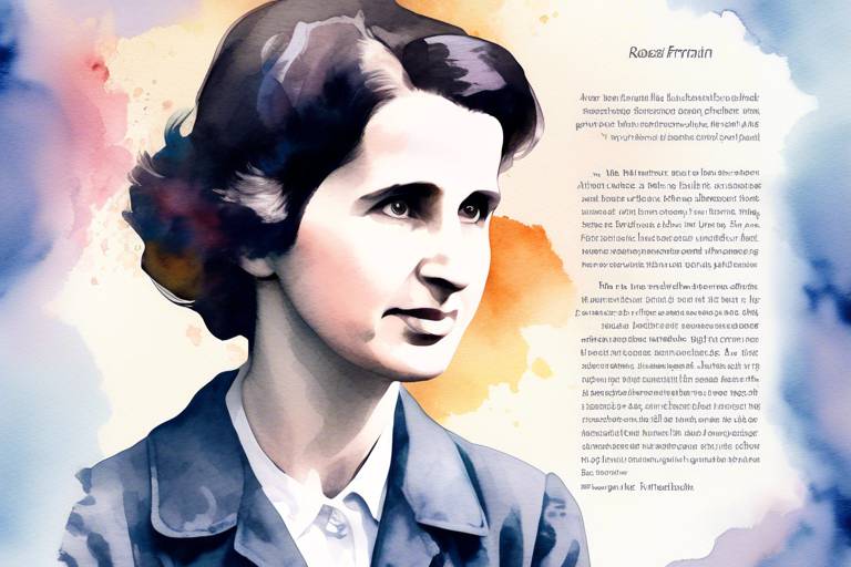 Rosalind Franklin'ın Hayatı ve Biyografisi