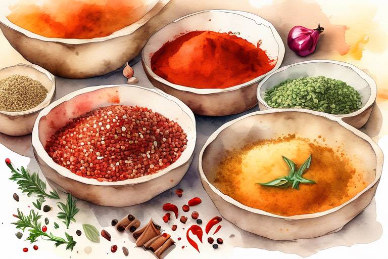 Lahmacun yapımında kullanılan baharatların özellikleri nelerdir?