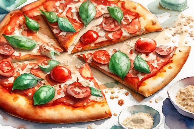 Yulaf Ezmesi ile Hazırlanan Glutensiz Pizza Tarifi