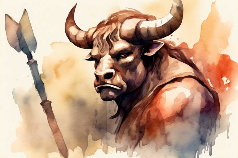 Minotaur: Boğanın Başlı Adam ve Ölümcül Labirent