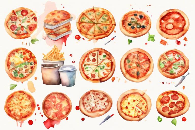 Diğer Fast Food Ürünlerinden Farklı Olarak Pizza Seçenekleri