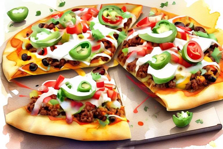 Meksika Usulü Taco Pizza Tarifi