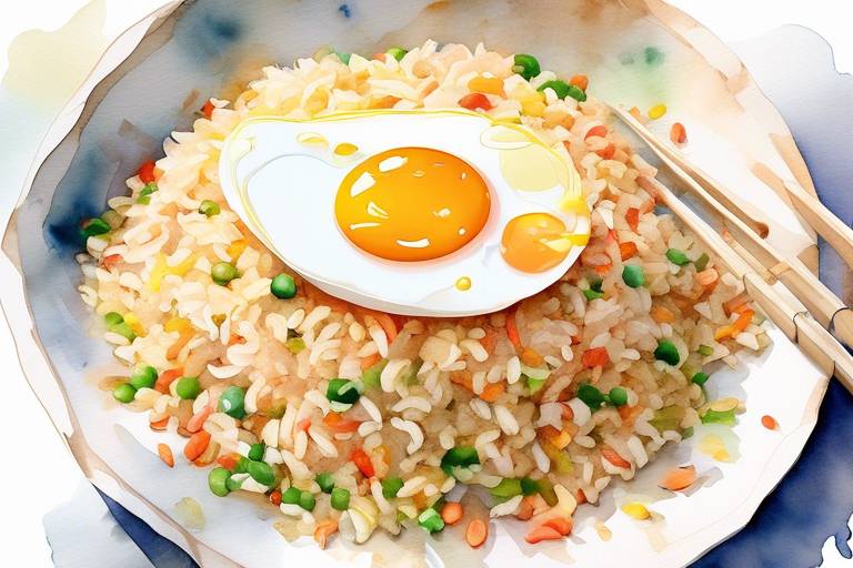 Yumurtalı Çin Fried Rice Tarifi