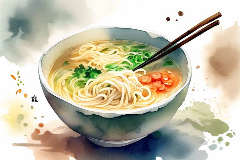 Noodle Çorbası Nasıl Yapılır? Tarifleriyle Birlikte
