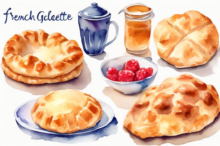 Leziz Alternatifler: Fransız Galette ve Gougère ()