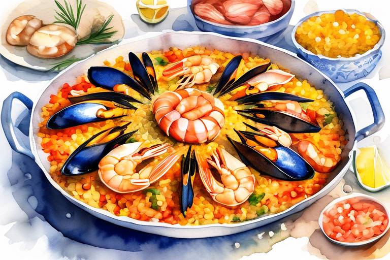 Akdeniz'in En İyi Deniz Mahsullerinden Paella Tarifi