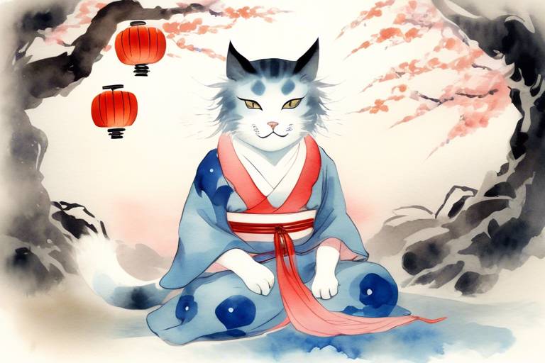 Nekomata: Japon Mitolojisindeki Kedi Ruhu