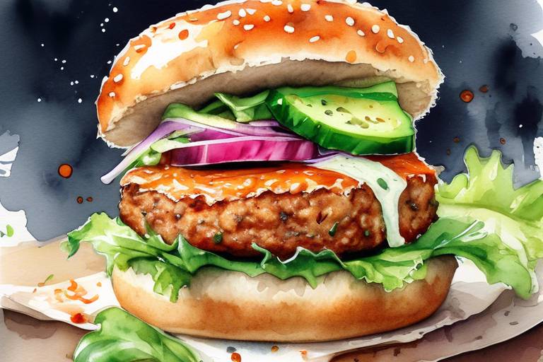 Tofu ile Yapılan Vegan Burger Tarifi