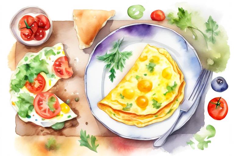 Kahvaltı sofralarınız için lezzetli omlet tarifleri