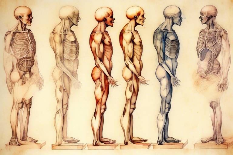 Rönesans Dönemi Anatomisi: Leonardo da Vinci'nin İnsan Vücudu Çalışmaları